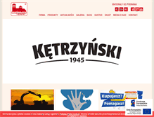 Tablet Screenshot of majonezy-ketrzyn.pl